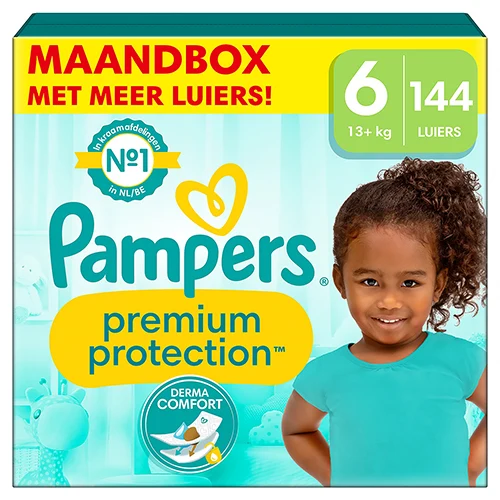pampers-premium-protection-maat-5-144-luiers-maandbox kopen