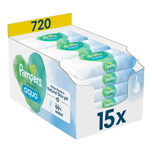 Pampers-Harmonie-Aqua-Billendoekjes-720-Babydoekjes kopen