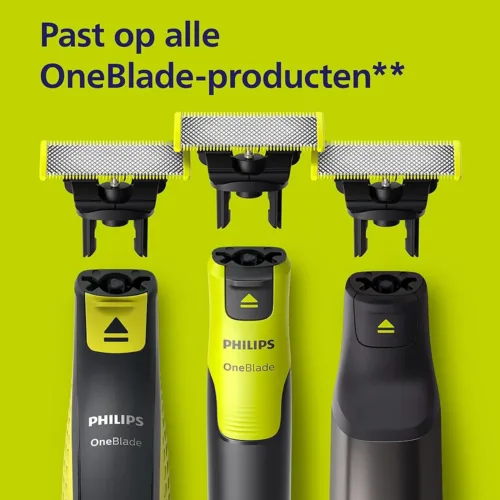 Productgallery2-Philips-OneBlade-Vervangmesjes-QP25050-past-op-alle-OneBlade-producten