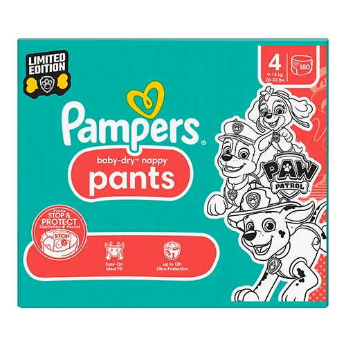 Bestel nu Pampers Baby Dry-Nappy Pants Maat 4