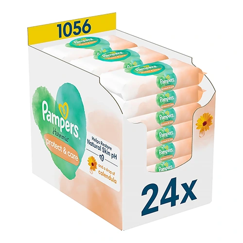Pampers-Protect-Care-Billendoekjes-24-Verpakkingen-1056-Babydoekjes kopen
