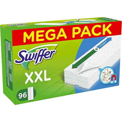 Swiffer Vloerreiniger XXL Droge Doekjes - Voordeelverpakking 6 x 16 Navullingen kopen