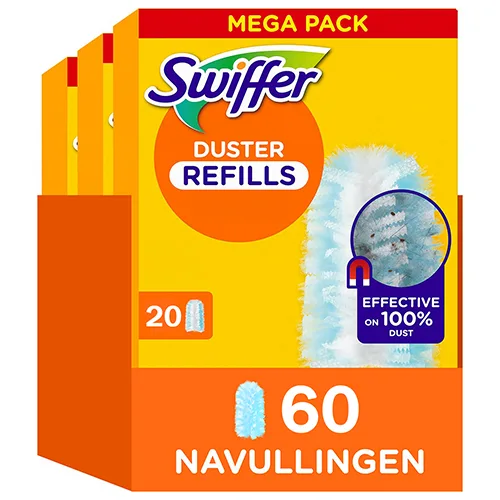 Swiffer-duster-navulling-3-x-20-stofdoekjes-NEW